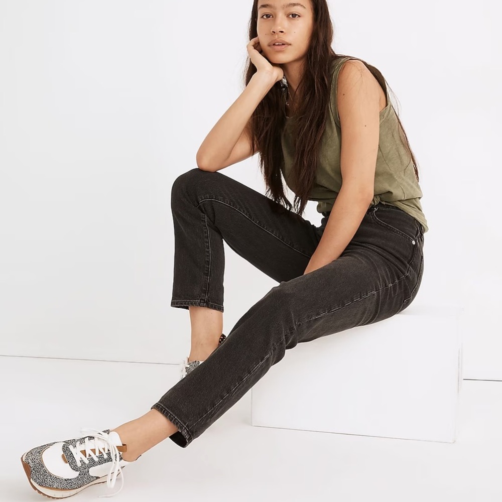 Madewell The Curvy Perfect Vintage Jean in Lunar Wash SZ 26 NA883